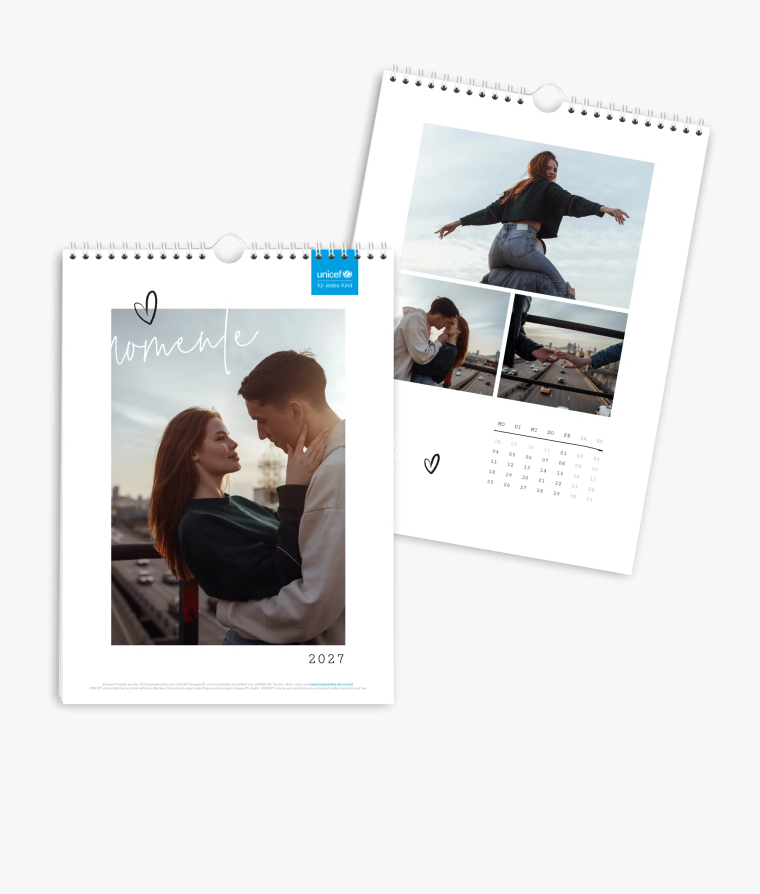 Wandkalender Sweetheart · UNICEF
