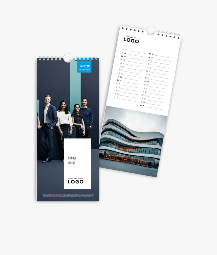 Küchenkalender Black and White · Geschäftlich · UNICEF