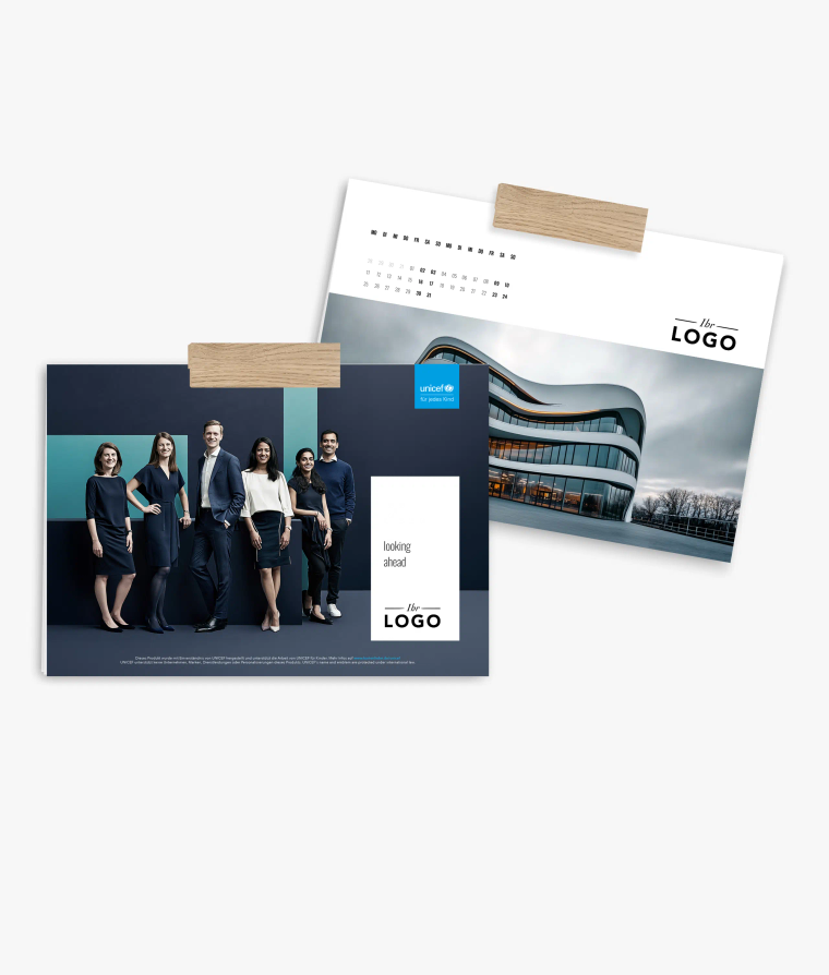 Wandkalender Black and White · Geschäftlich · UNICEF