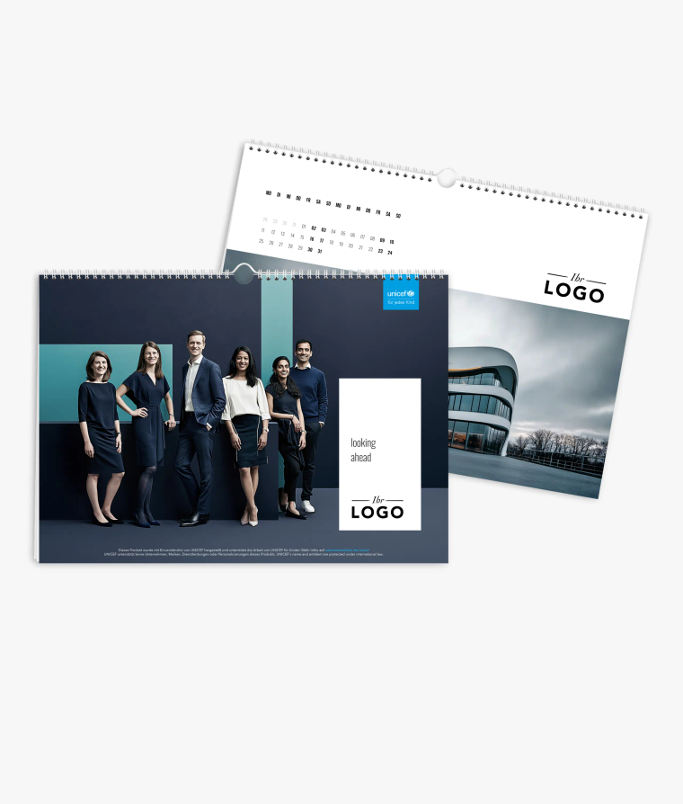 Wandkalender Black and White · Geschäftlich · UNICEF