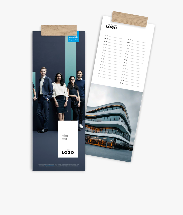 Küchenkalender Black and White · Geschäftlich · UNICEF