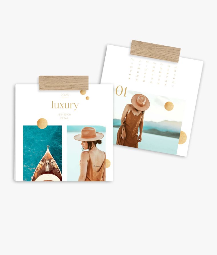 Wandkalender Luxury
