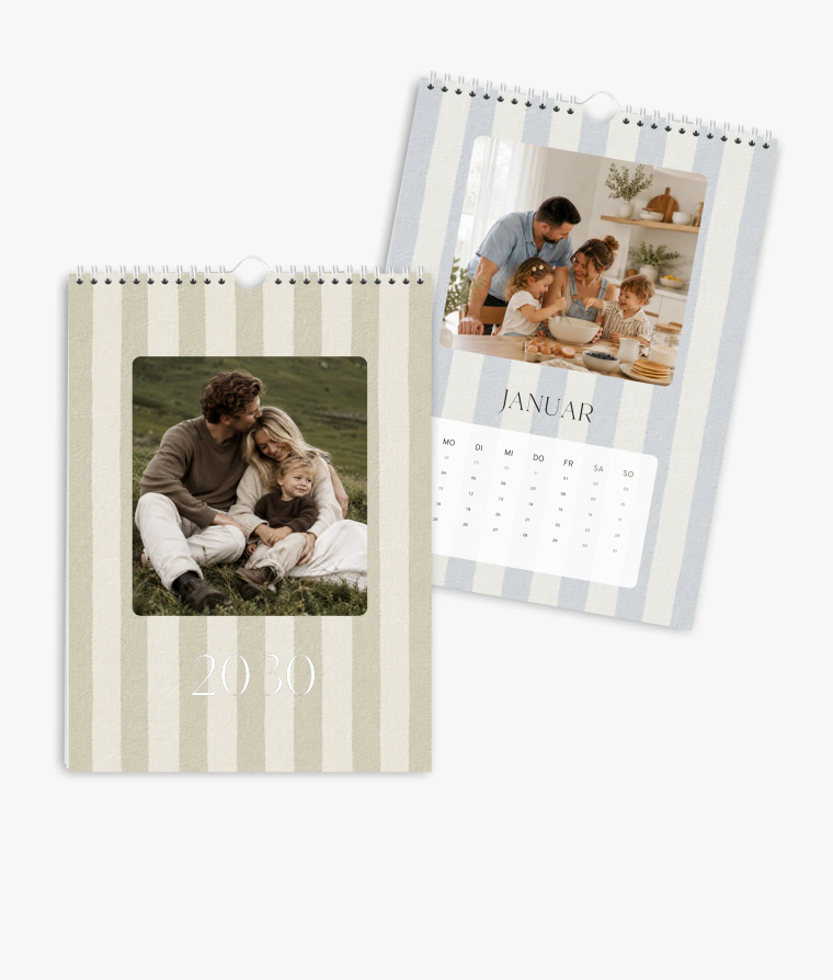 Wandkalender Calm Stripes