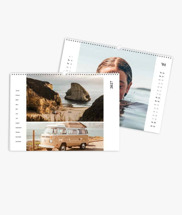 Wandkalender Outdoor