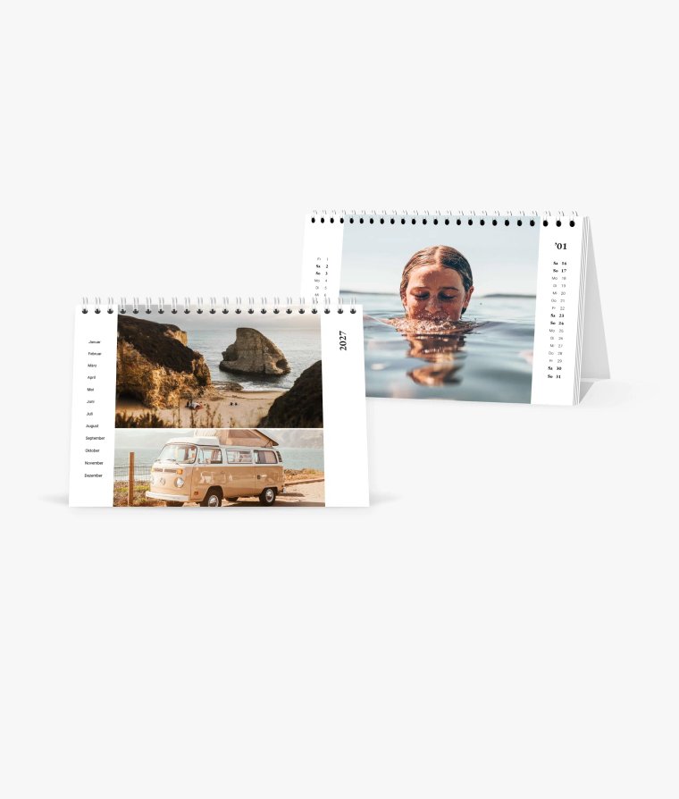 Tischkalender Outdoor