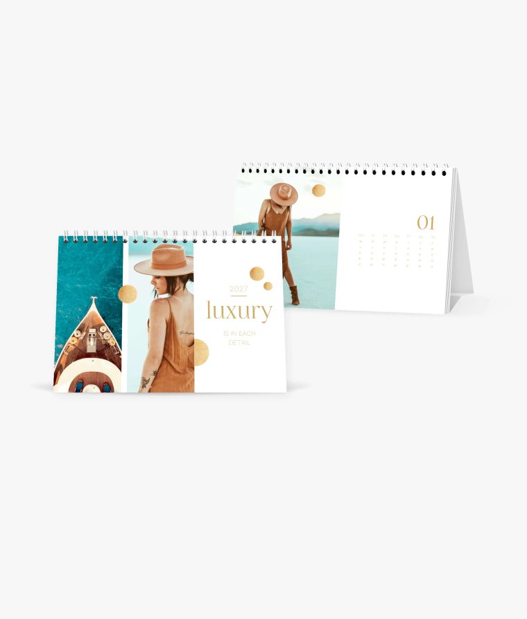 Tischkalender Luxury