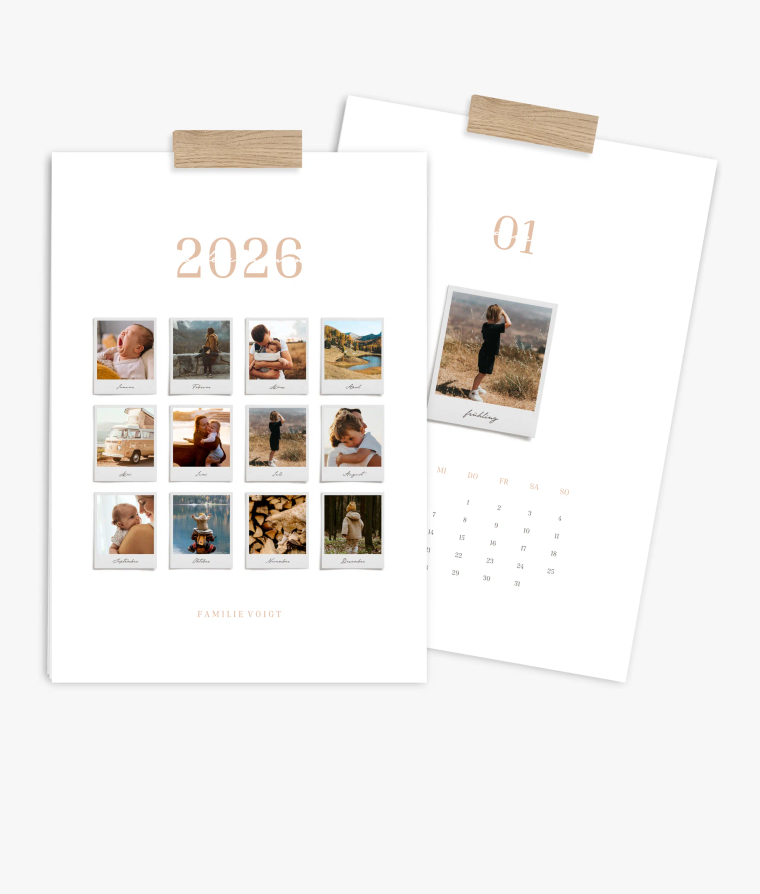 Wandkalender Polaroid