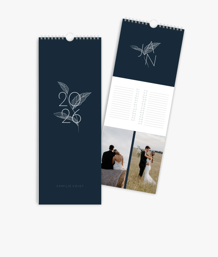 Küchenkalender Golden Leave