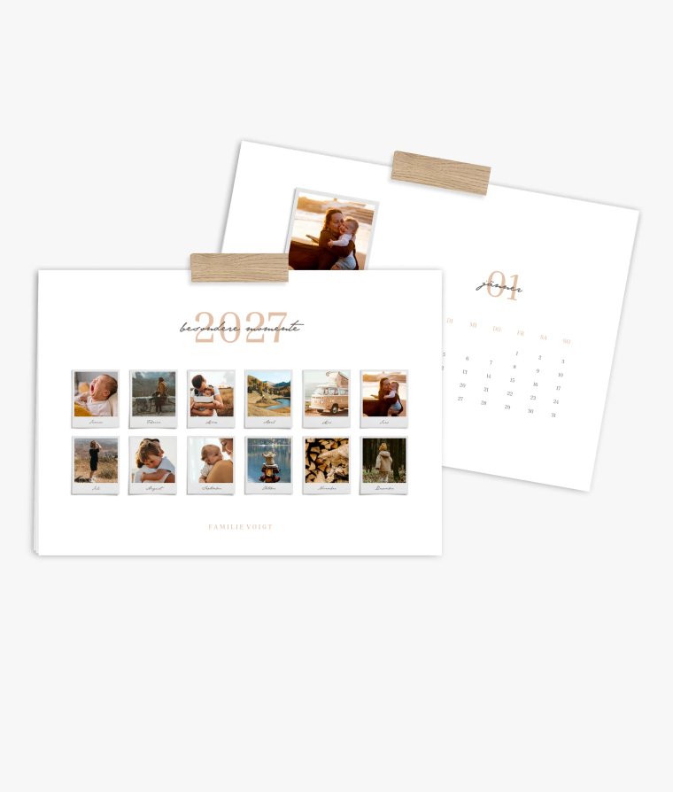 Wandkalender Polaroid