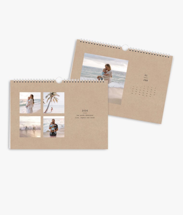 Wandkalender Clean Crafty