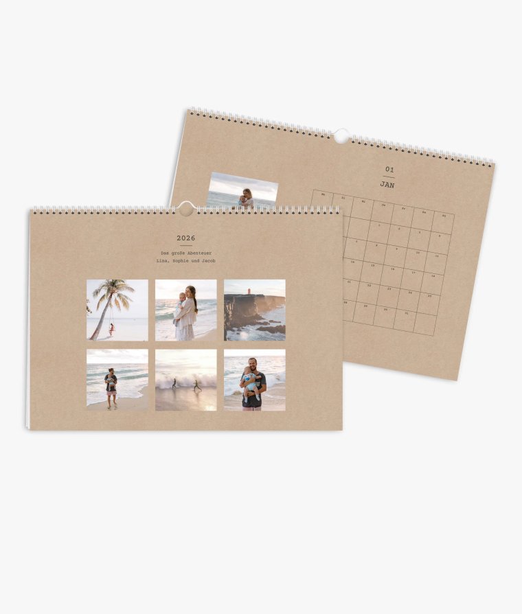 Terminkalender Clean Crafty