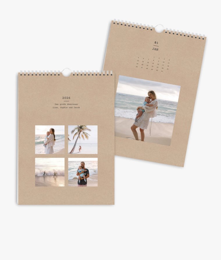 Wandkalender Clean Crafty