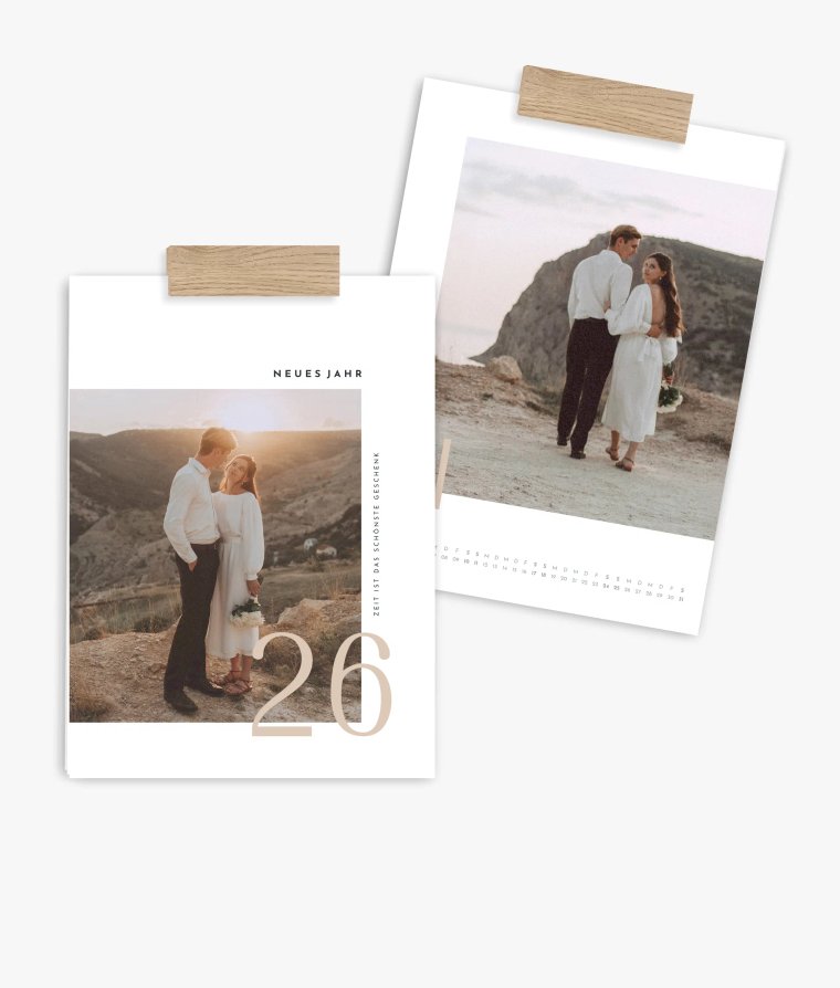 Wandkalender Zeitlos