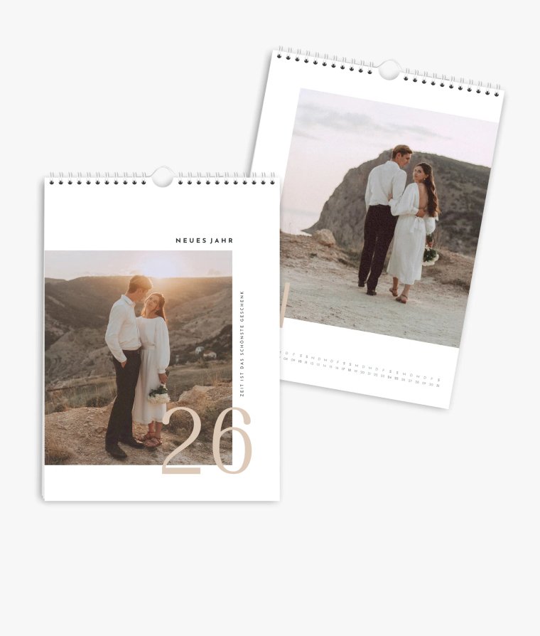 Wandkalender Zeitlos