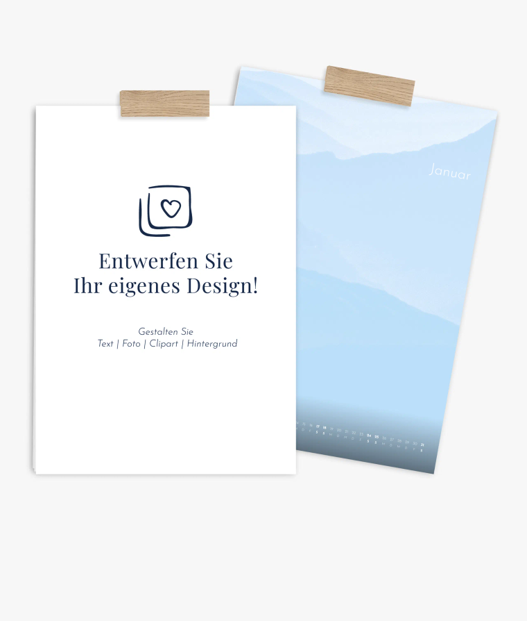 Wandkalender Dezent