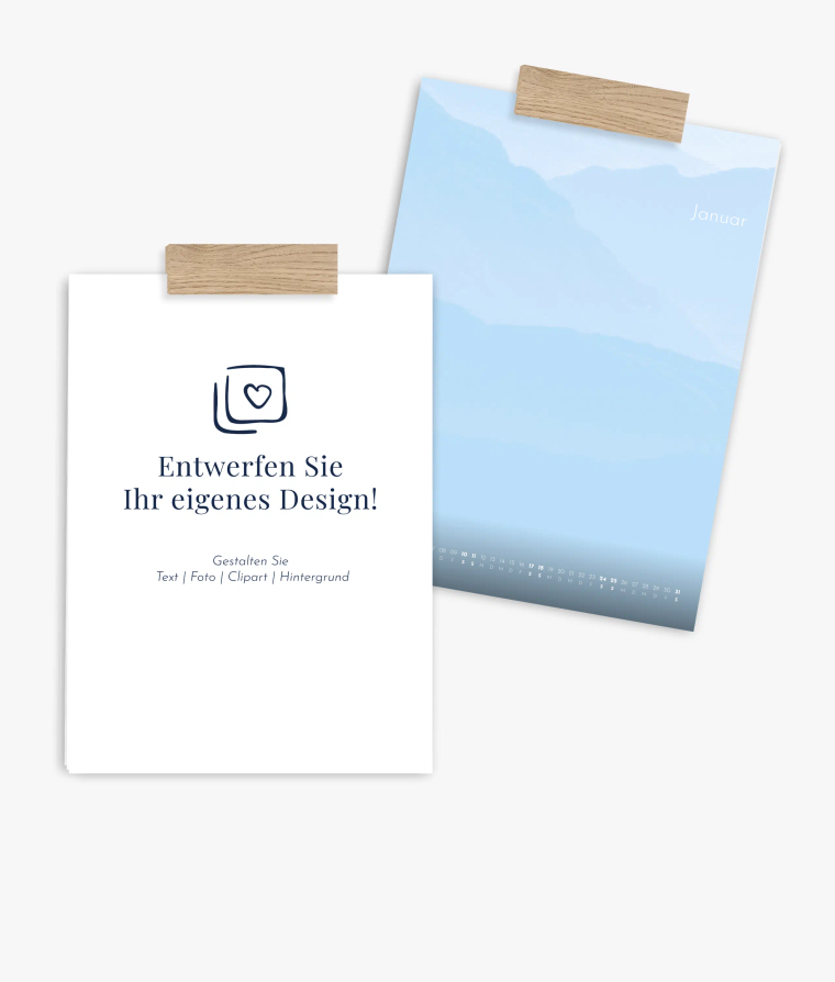 Wandkalender Dezent
