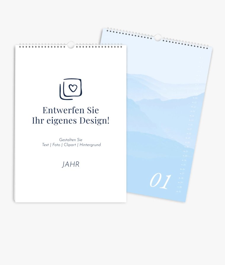 Wandkalender Schlicht