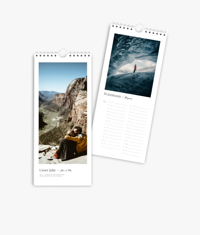 Küchenkalender Poster Style