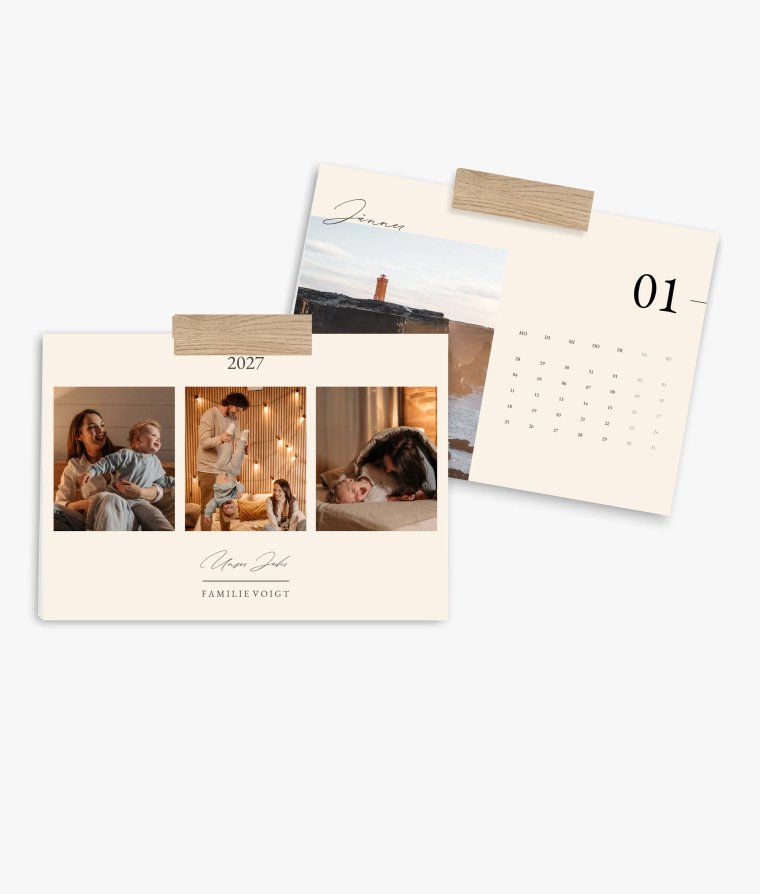 Wandkalender Golden