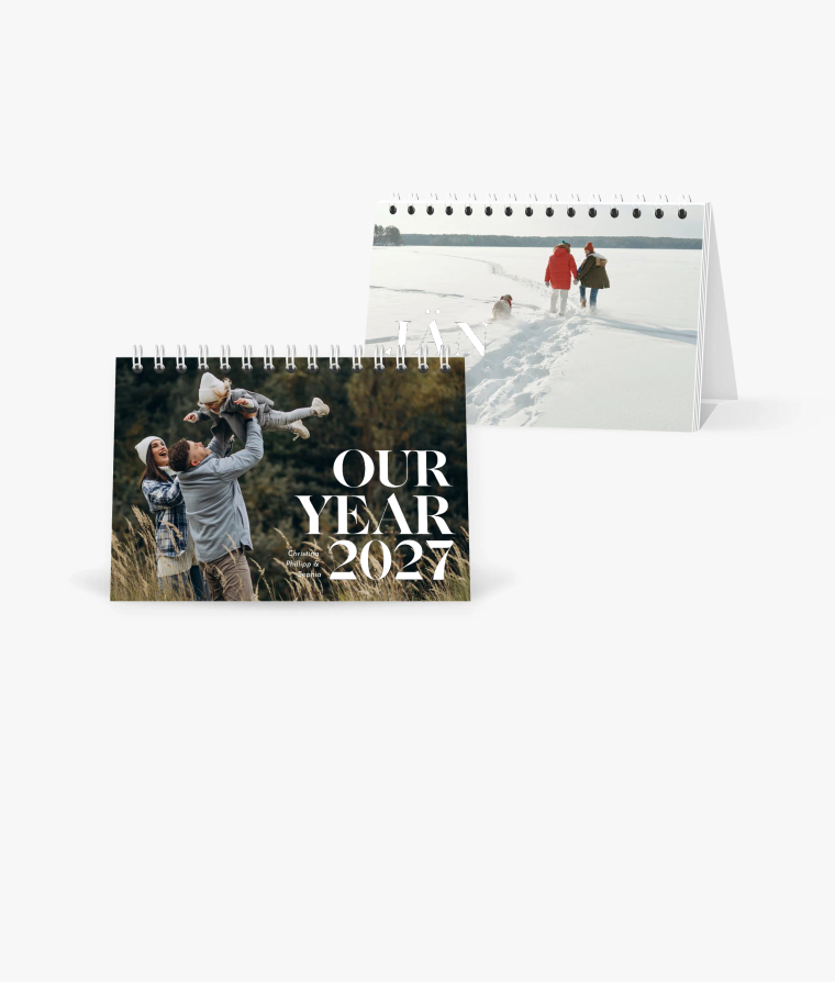 Tischkalender Bold Elegance
