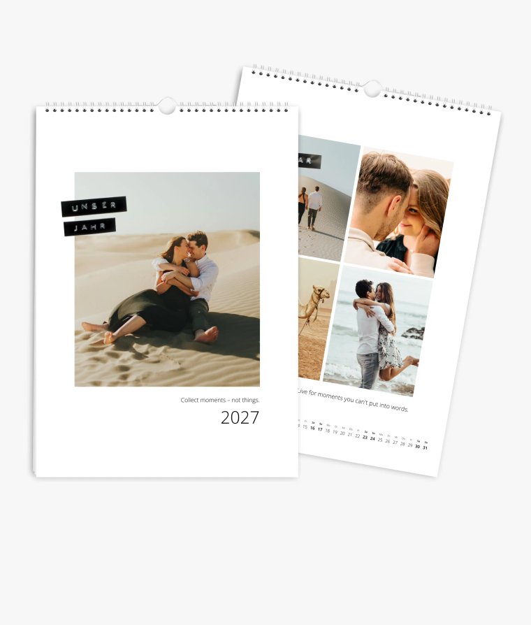 Wandkalender Modern Label