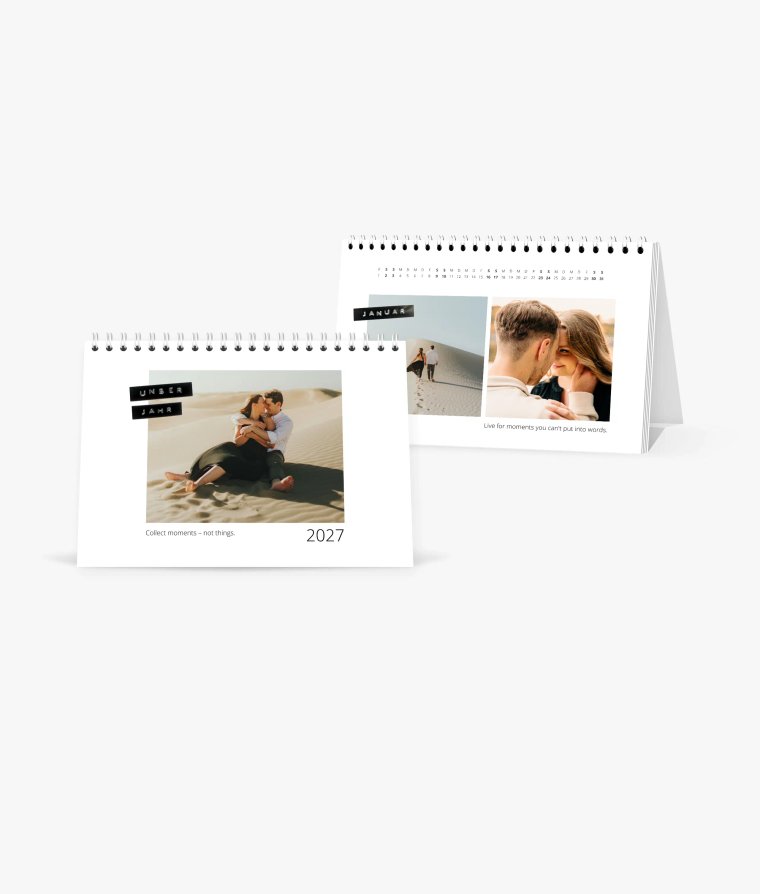 Tischkalender Modern Label