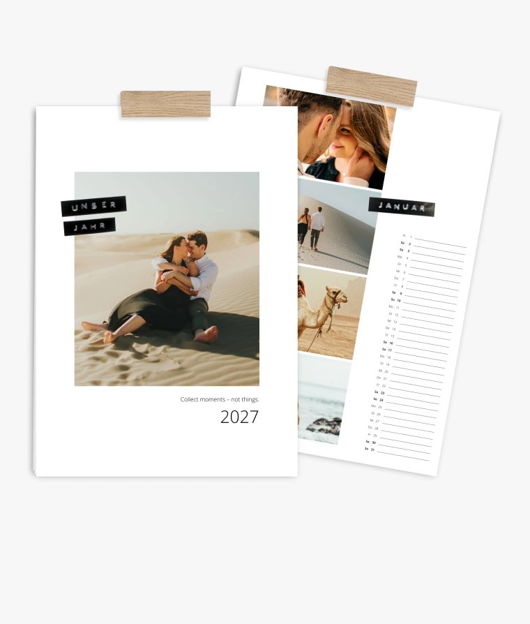 Terminkalender Modern Label