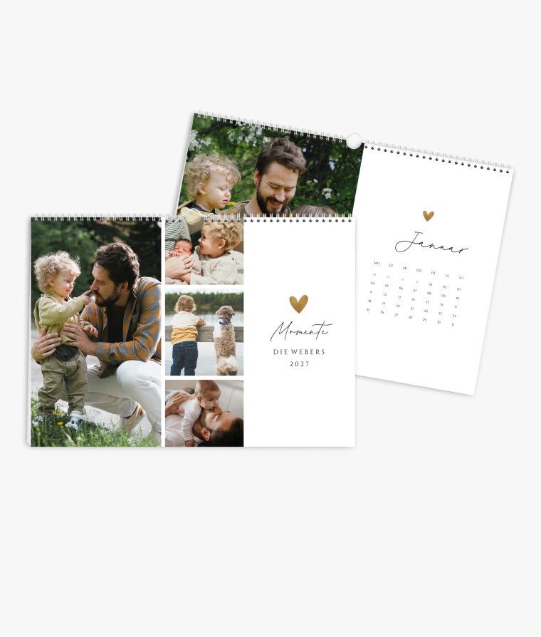 Wandkalender Heartfelt