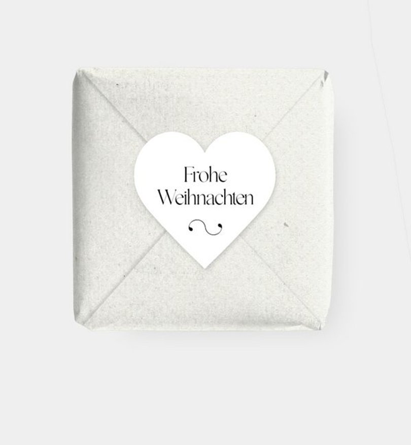 Geschenkaufkleber Weihnachten Festlichkeit