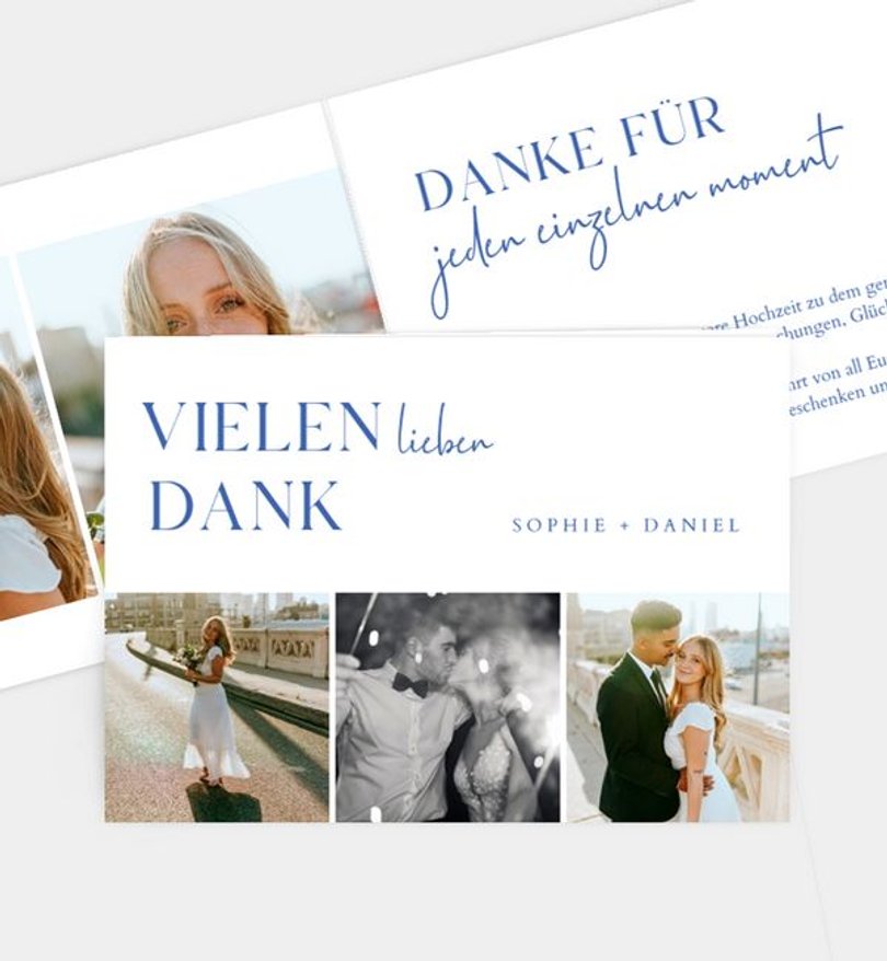 Dankeskarte Hochzeit Lovers do
