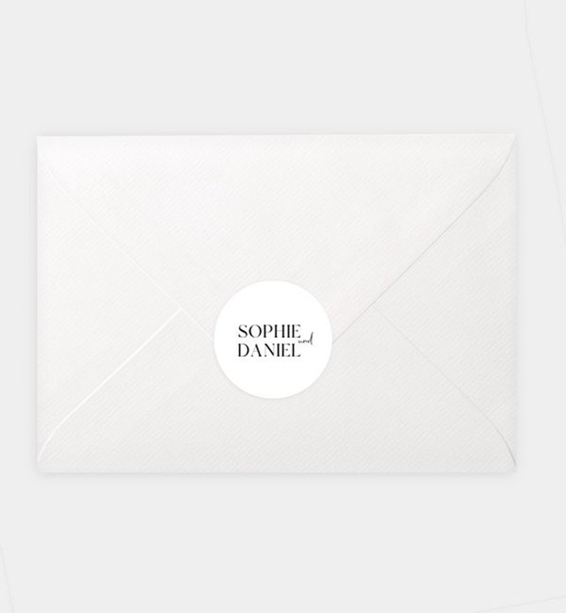 Siegelsticker Hochzeit Lovers Do
