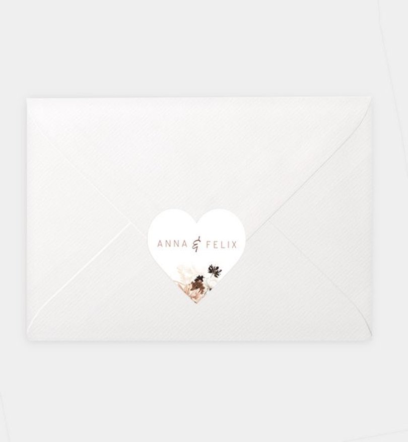 Siegelsticker Hochzeit Precious Yes