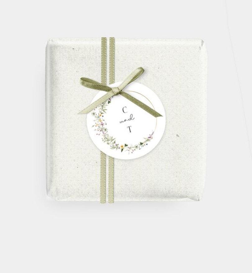 Geschenkanhänger Hochzeit Grow Together