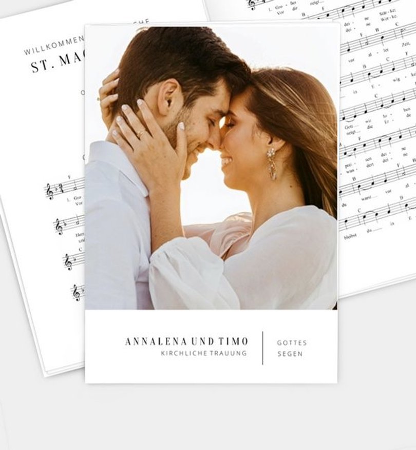Kirchenheft Hochzeit Flow