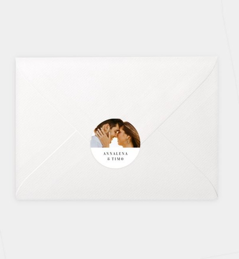 Siegelsticker Hochzeit Flow