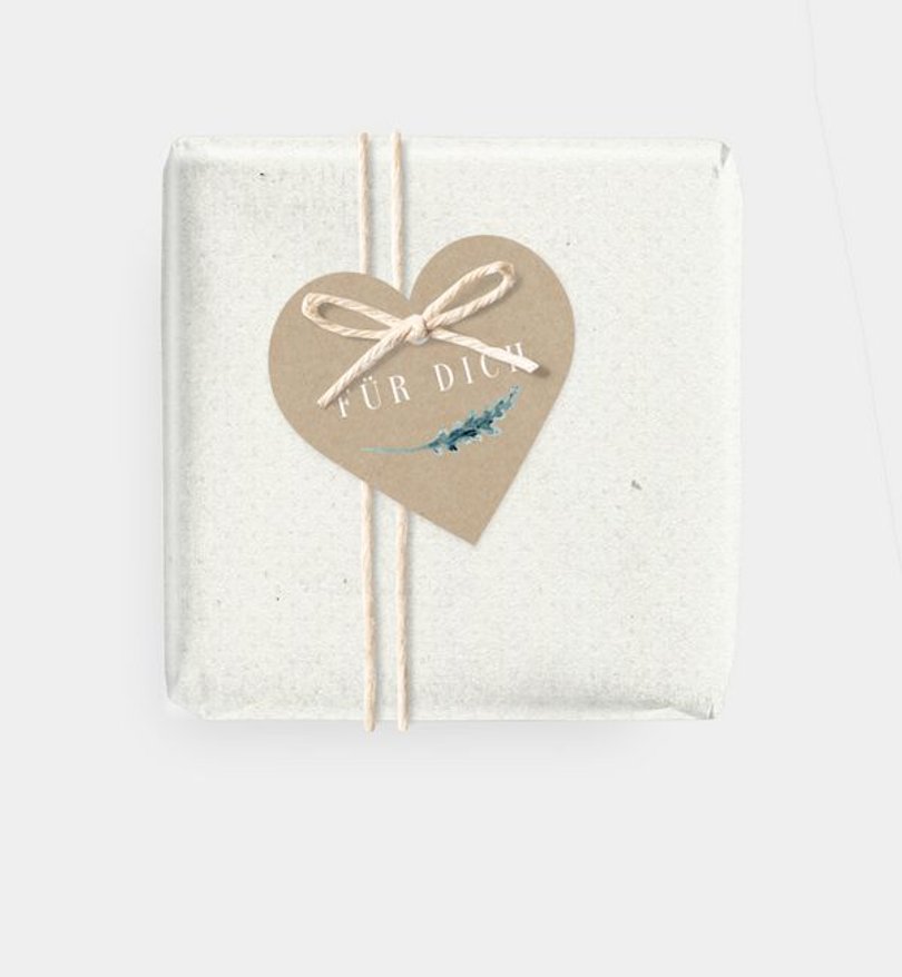 Geschenkanhänger Ostern Blumenwiese