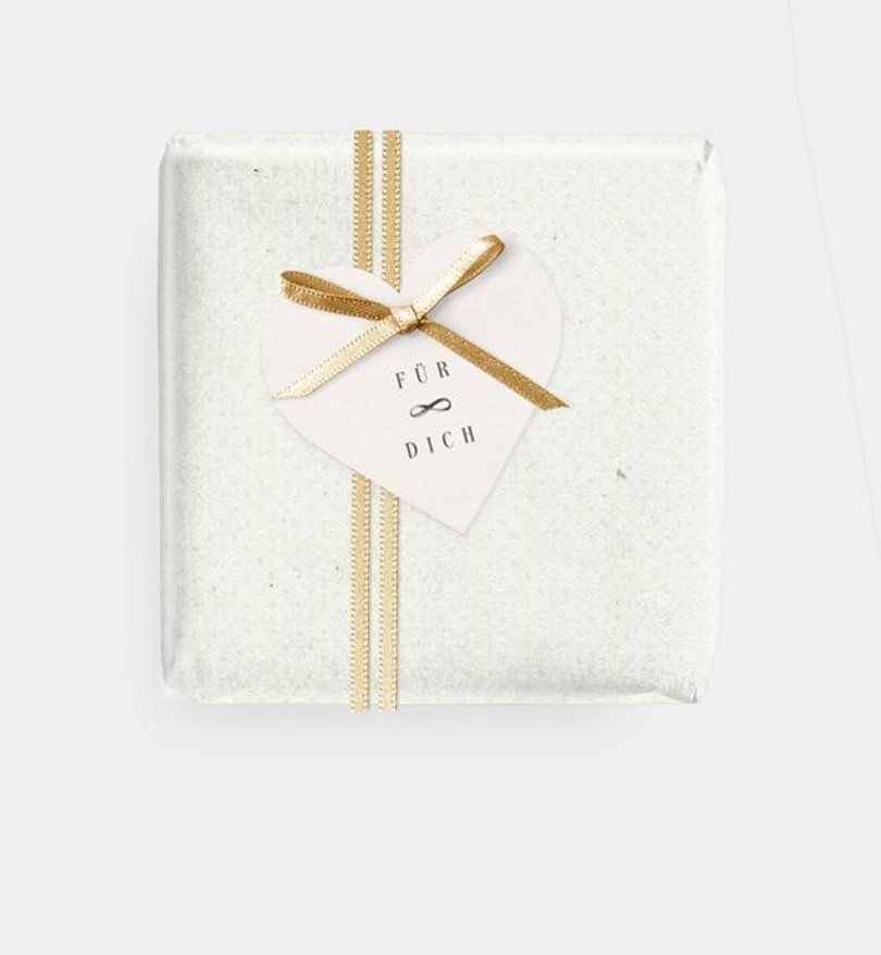 Geschenkanhänger Hochzeit Modern Style