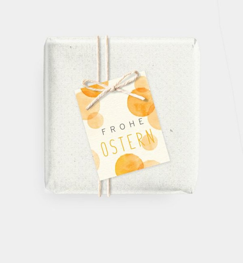 Geschenkanhänger Ostern Osterversteck