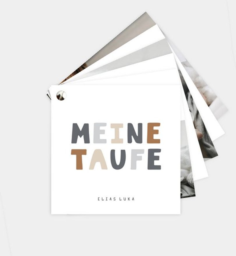 Dankeskarte Taufe Crew
