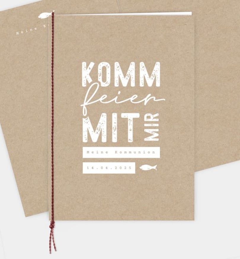 Kirchenheft Kommunion My Day · Crafty