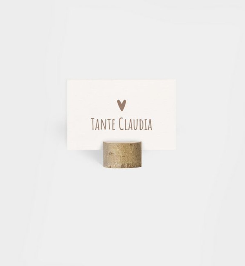 Tischkarte Hochzeit Vintage Love