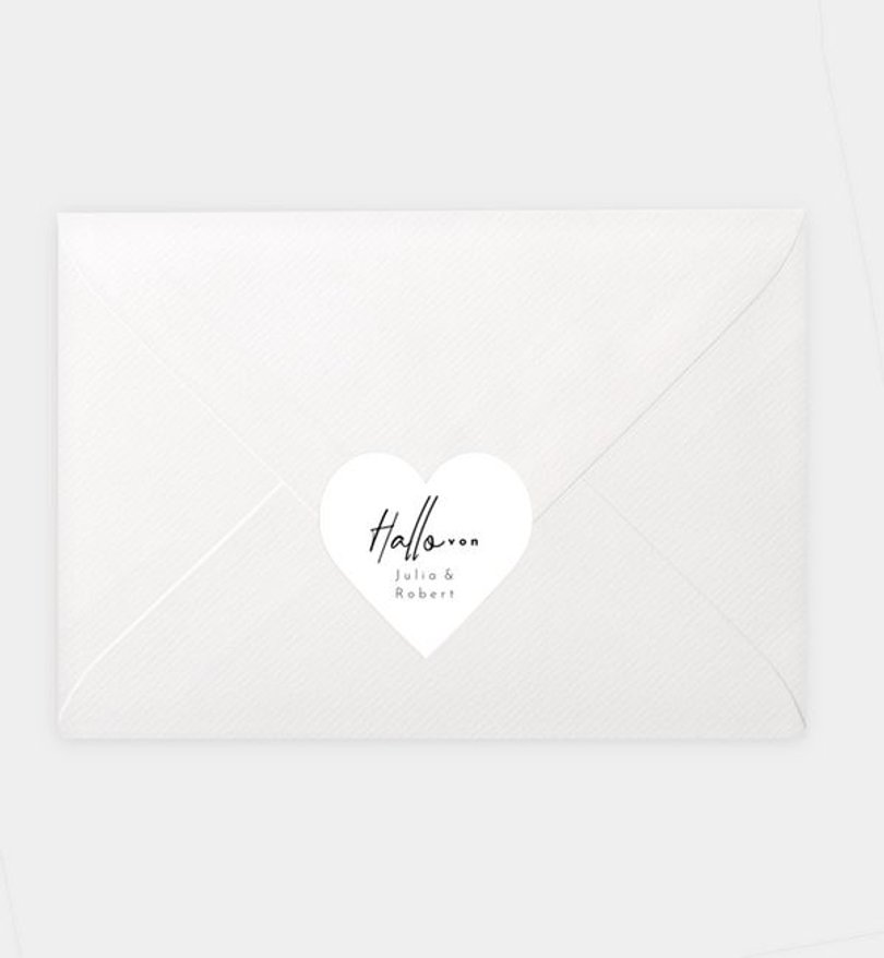 Siegelsticker Hochzeit Nice Day