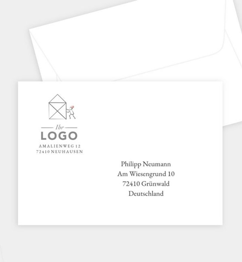 Briefumschlag Weihnachten Together