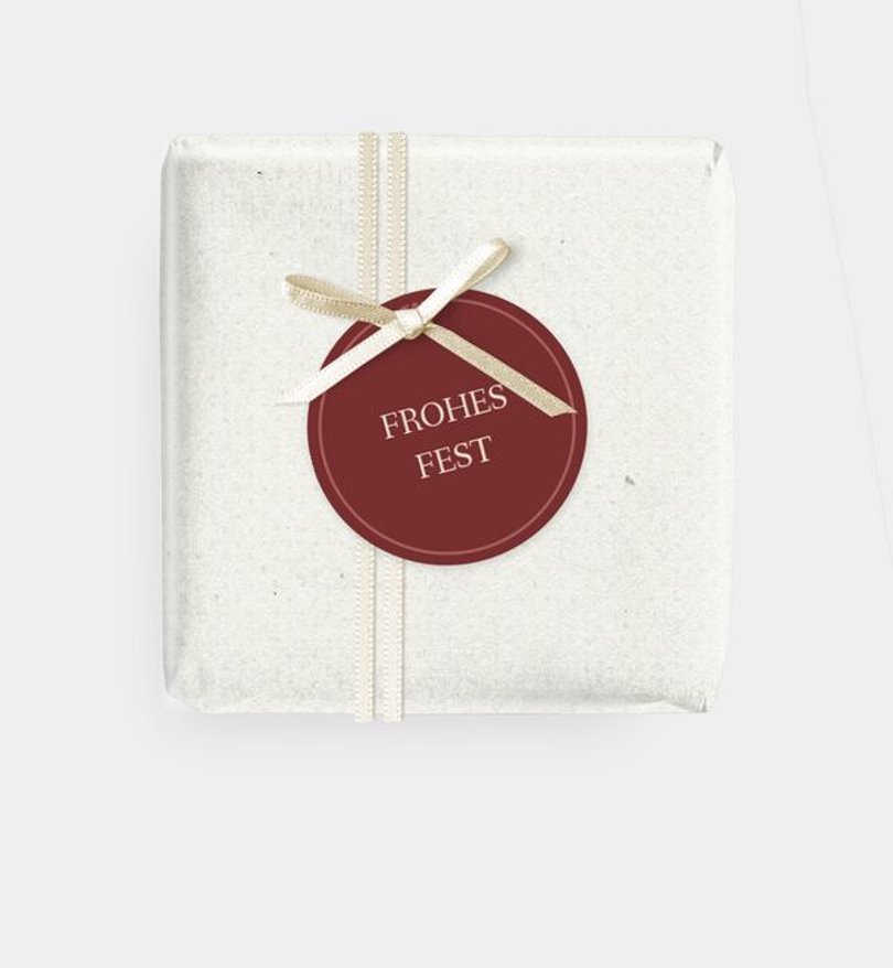 Geschenkanhänger Geschäftlich Christbaumkugeln