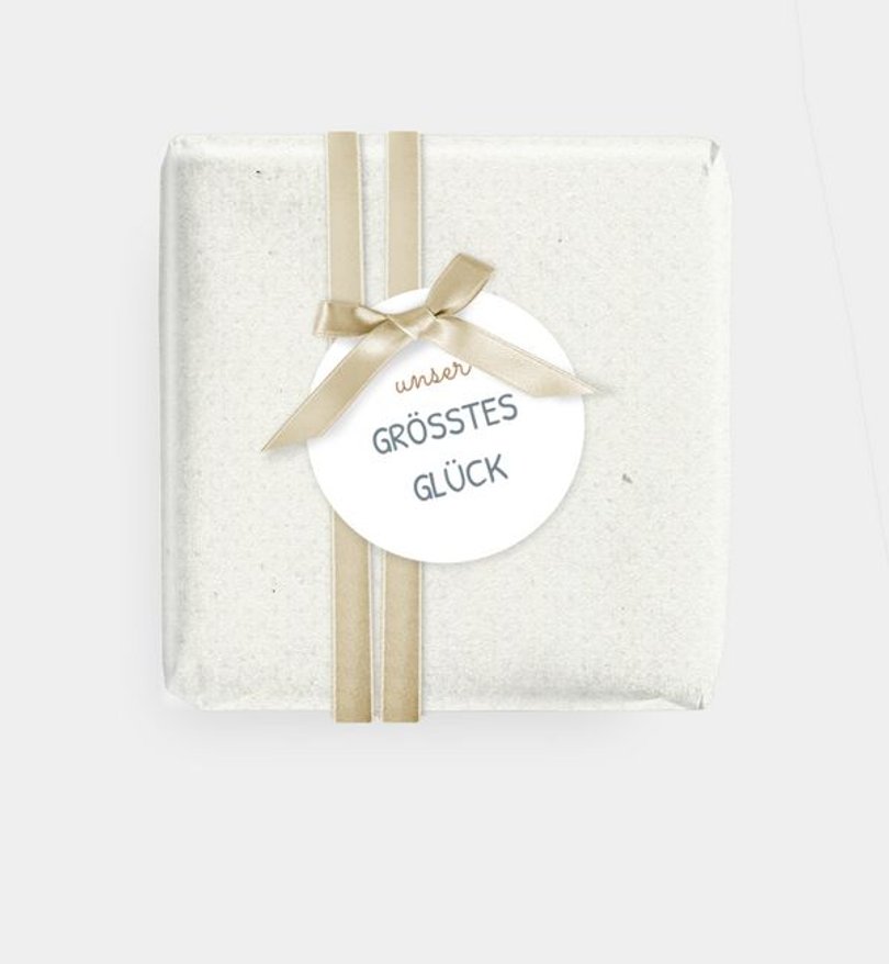 Geschenkanhänger Geburt Cool Grid