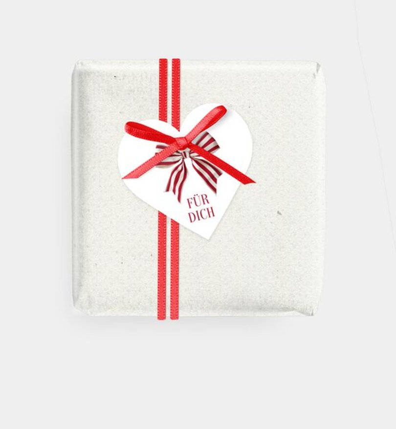 Geschenkanhänger Weihnachten Weihnachtsschleife