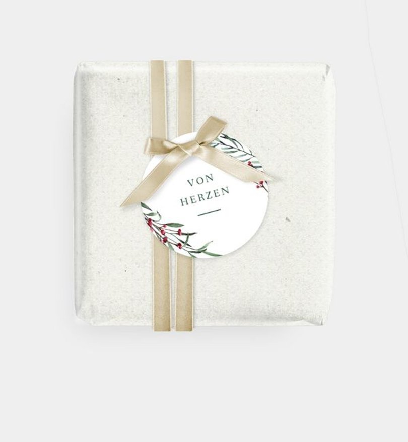Geschenkanhänger Weihnachten Winterberry
