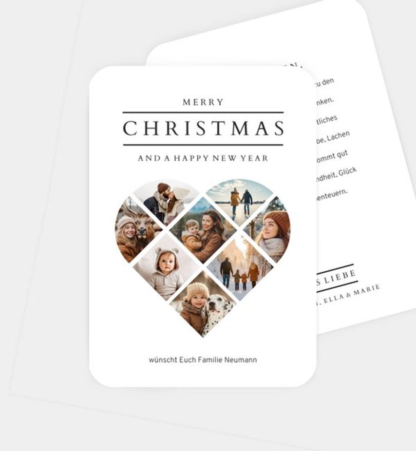 Weihnachtskarte Weihnachten/Privat Happy Together