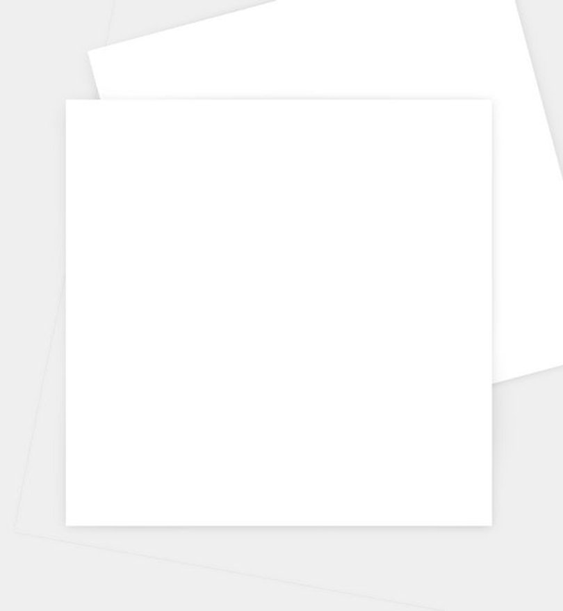 Einladungskarte Allgemein Quadratische Postkarte