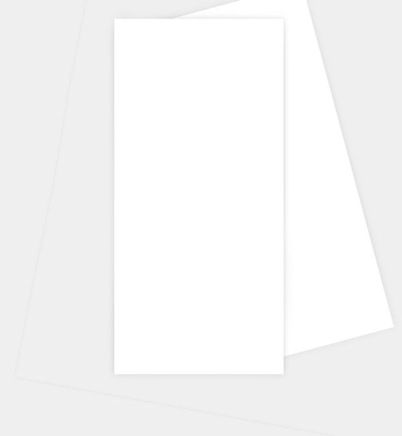 Einladungskarte Allgemein Lange Postkarte hoch